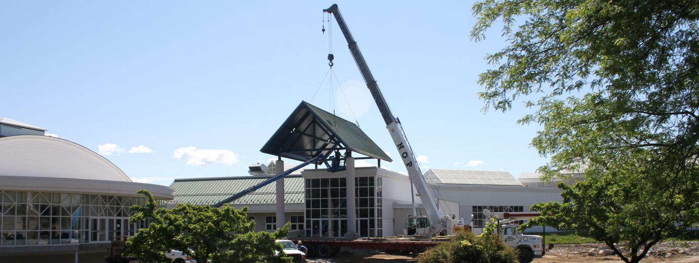 We fabricate and install custom architectural elements.